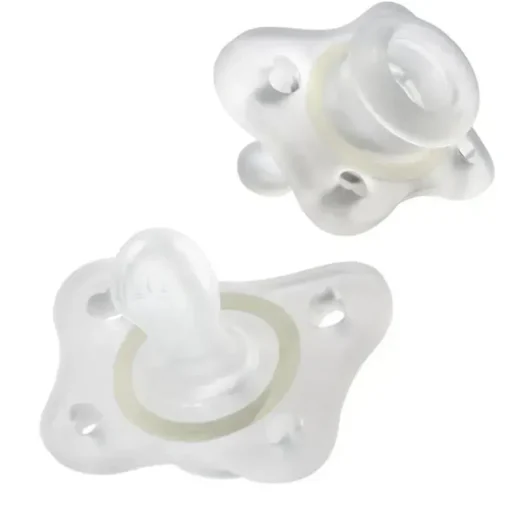 Mini Chupeta Ortodôntica Chicco PhysioForma Glow in the Dark - 2-6m 2pk
