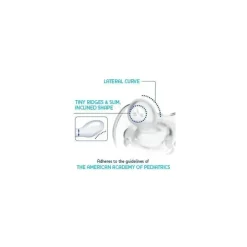 Mini Chupeta Ortodôntica Chicco PhysioForma Glow in the Dark - 2-6m 2pk