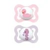 Mini chupetas de ar para meninas Mam, 0-6M