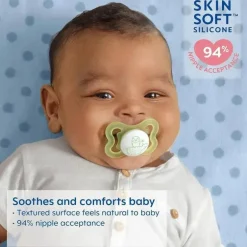 Mini chupetas de ar para meninas Mam, 0-6M