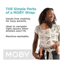 Moby Featherknit Wrap - Winnie The Pooh &amp; Pals