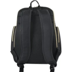 Mochila Mochila Bolsa Fraldas Fisher-Price, sistema de bolso Fastfinder, preto