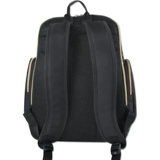 Mochila Mochila Bolsa Fraldas Fisher-Price, sistema de bolso Fastfinder, preto