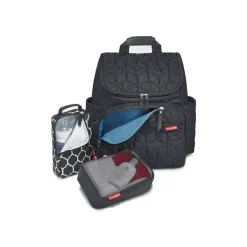 Mochila Skip Hop - Bolsa de Fraldas Forma, Preta