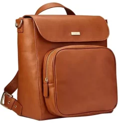 Mochila Tomy Jj Cole Conhaque Brown Pu Brookmont