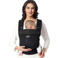 Momcozy - Baby Carrier Newborn To Toddler, Mesh Black