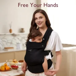 Momcozy - Baby Carrier Newborn To Toddler, Black