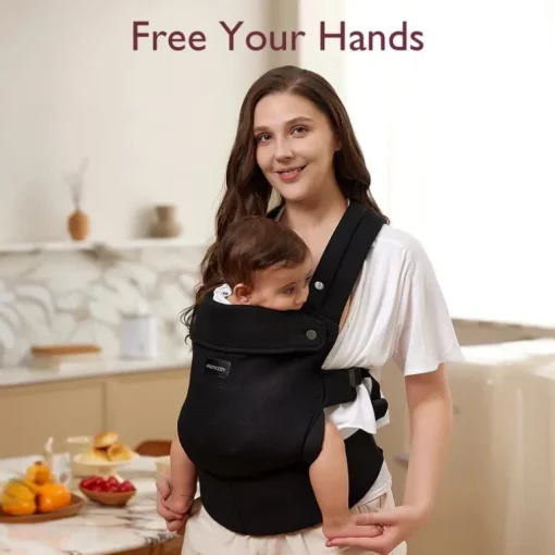 Momcozy - Baby Carrier Newborn To Toddler, Black
