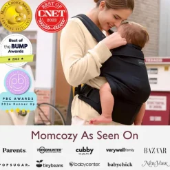 Momcozy - Baby Carrier Newborn To Toddler, Black