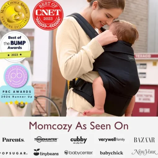 Momcozy - Baby Carrier Newborn To Toddler, Black