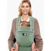 Momcozy - Baby Carrier With Natural Cotton Linen, Sage Green
