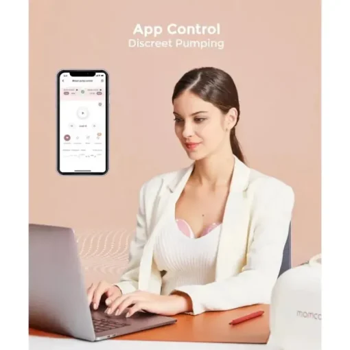 Momcozy - Bomba tira-leite dupla mãos livres Mobile Flow M9