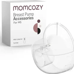 Momcozy - Conjunto de recipientes para coleta de leite para M5