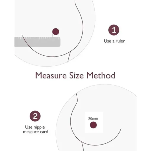 Momcozy - Flange de 27 mm para bomba vestível M5