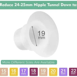 Momcozy - Inserção de flange 19 mm para M5