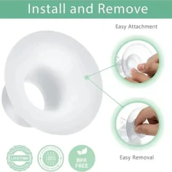 Momcozy - Inserção de flange 15 mm para M5