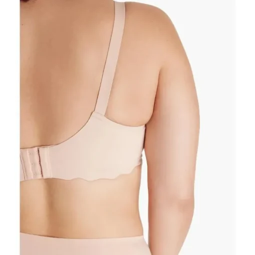 Momcozy - Seamless Floral Push Up Nursing Bra, Oyster Pink
