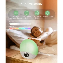 Momcozy - Sunrise Alarm Clock Wake Up Light Sound Machine