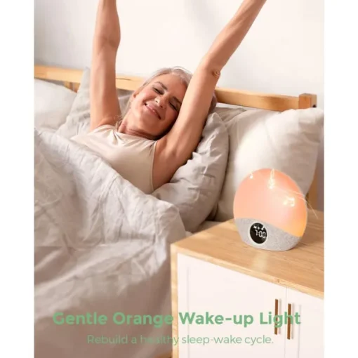 Momcozy - Sunrise Alarm Clock Wake Up Light Sound Machine