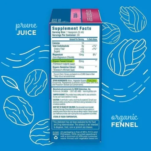 Mommy's Bliss Baby Constipation Ease, 4 onças fluidas