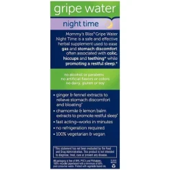 Mommy's Bliss Gripe Water Night Time, 4 Oz