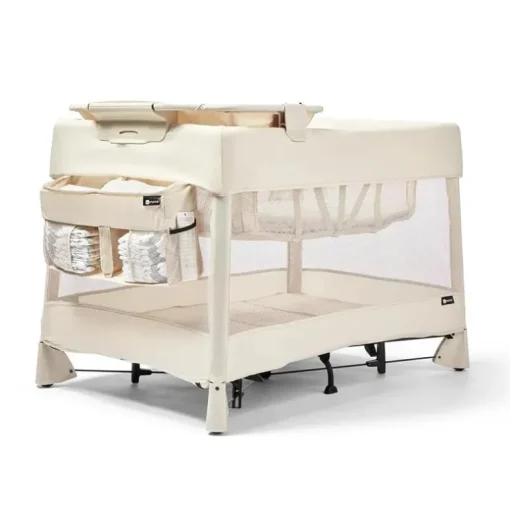 4Moms - Breeze Diaper Storage Caddy, Birch