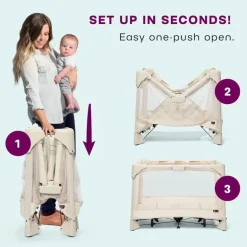 4Moms - Breezeplus Playard, Birch
