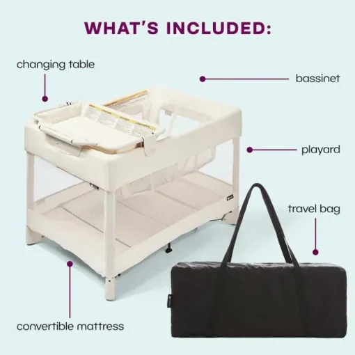 4Moms - Breezeplus Playard, Birch