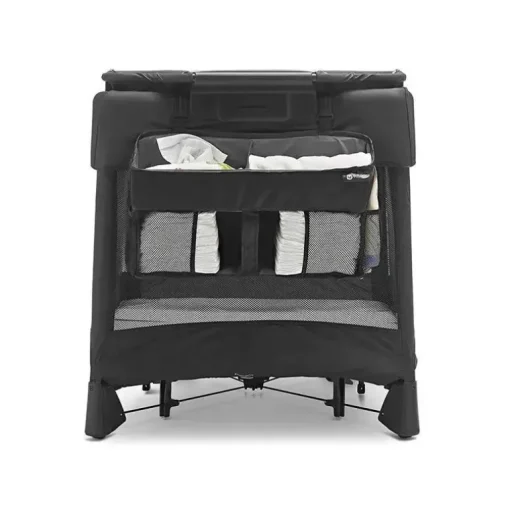 4 Moms - Caddy de armazenamento de fraldas Breeze, preto