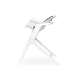4 Moms - Cadeira alta Connect, branca/cinza