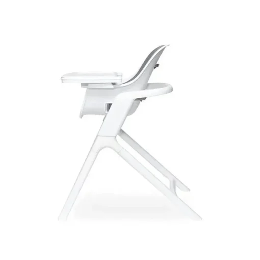 4 Moms - Cadeira alta Connect, branca/cinza