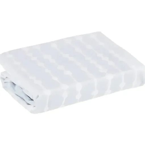4 Moms - Lençol de berço de tecido impermeável Breeze, cinza