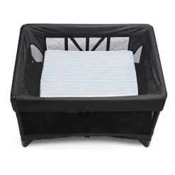 4 Moms - Lençol de berço de tecido impermeável Breeze, cinza