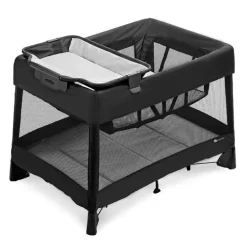 4 Moms - Playard portátil Breeze Plus, preto