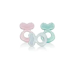 Mordedor de silicone Nuby com cerdas - as cores podem variar
