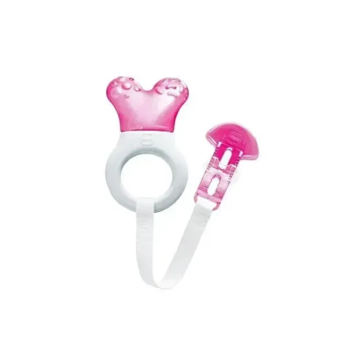 Mordedor Mini Cooler Mam com clipe sortido rosa/azul/verde
