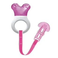 Mordedor Mini Cooler Mam com clipe sortido rosa/azul/verde