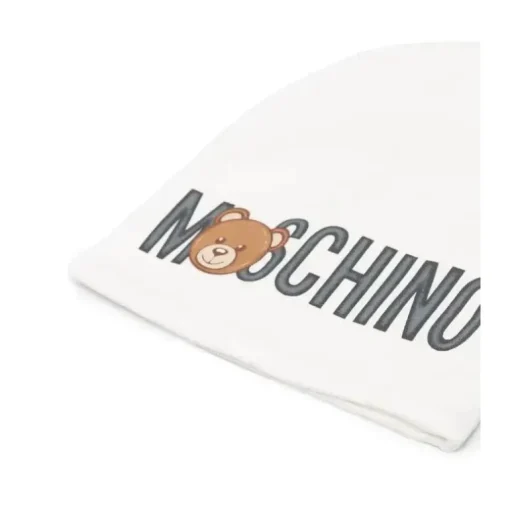 Moschino Baby - Chapéu com grande estampa, cinza