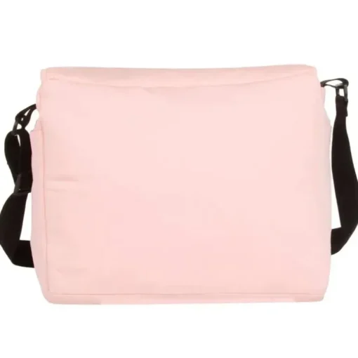 Moschino Baby - Diaper Bag With Changing Mt Bear Logo Print, Pink