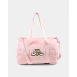 Moschino Baby - Logo Straps Diaper Bag With Changing Mat, Light Pink