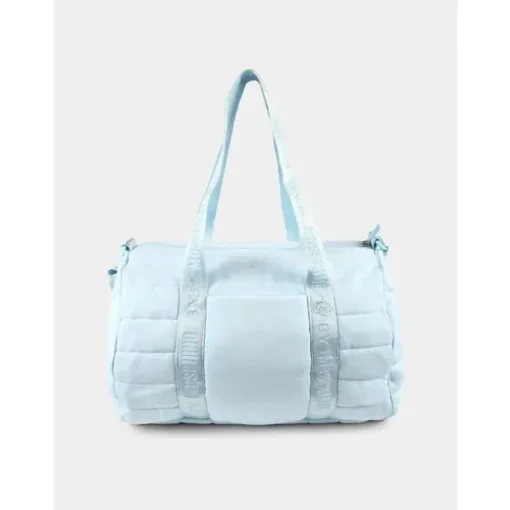 Moschino Baby - Logo Straps Diaper Bag With Changing Mat, Light Blue