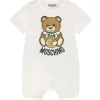 Moschino Baby - Onesie Com Urso Honey Pot Onsie Estampa Gráfica, Nuvem