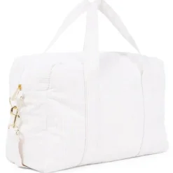 Moschino Baby - Striped Diaper Bag With Bear Patch Changing Mat Beige