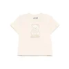 Moschino Baby - Unisex Short Sleeve Toned Tee With Bear Print, Beige