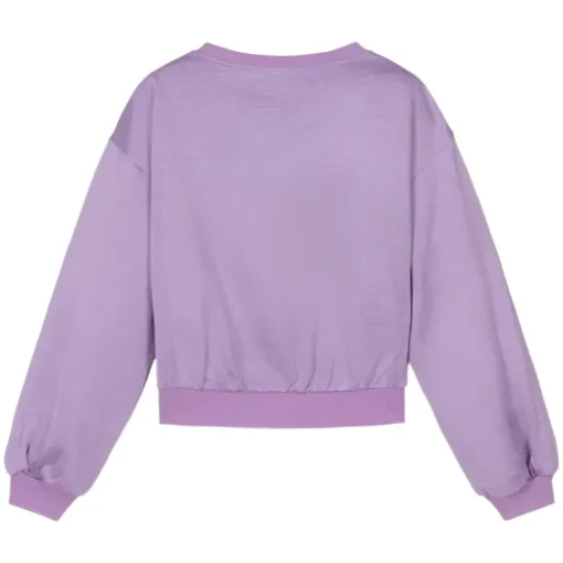 Moschino bebê - menina cropped com girafa, roxo