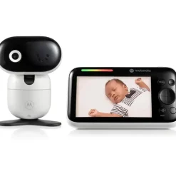 Motorola - 5 monitores de vídeo motorizados para bebês com câmera