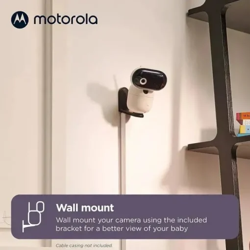 Motorola - Câmera de monitoramento de bebê PIP1010 Câmera de vídeo motorizada WiFi