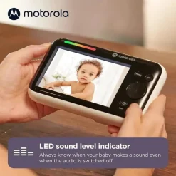 Motorola - Monitor de bebê PIP1510 Connect, monitor de bebê com vídeo WiFi