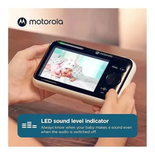 Motorola - Monitor de Bebê PIP1500 Monitor de Vídeo para Bebê