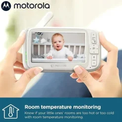 Motorola - VM75 Monitor de vídeo para bebês com câmera interna